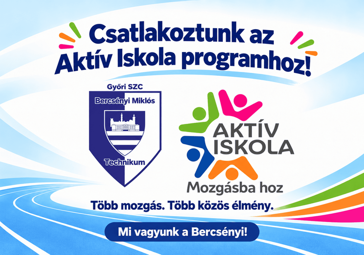 Csatlakoztunk az Aktív Iskola programhoz!